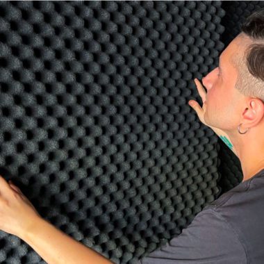 How to Install Acoustic Foam Tiles